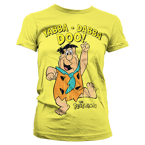 The Flinstones t-shirt, Yabba Dabba Doo Girly, ladies