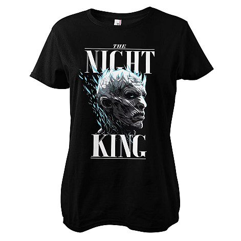 Hra o trůny t-shirt, The Night King Girly Black, ladies