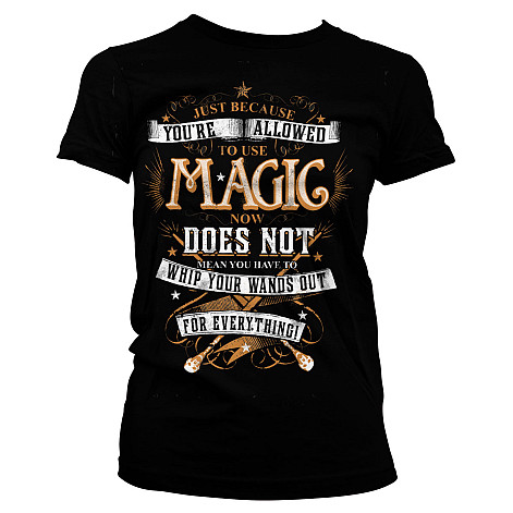 Harry Potter t-shirt, Magic Girly, ladies