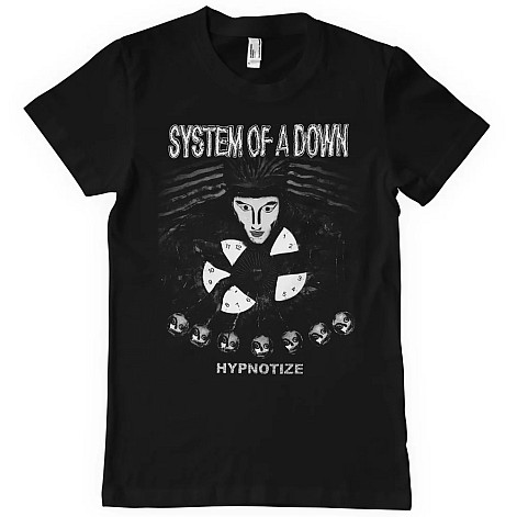 System Of A Down t-shirt, Hypnotize Black, men´s