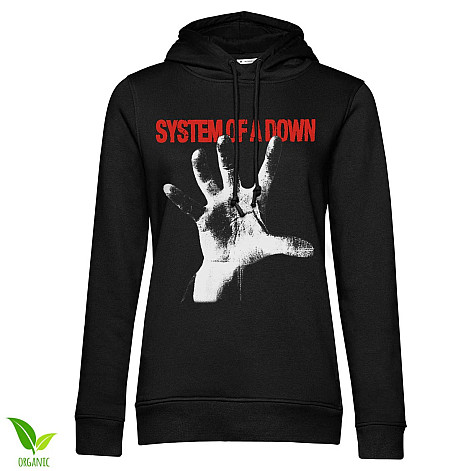 System Of A Down mikina, Organic Girly Black, ladies