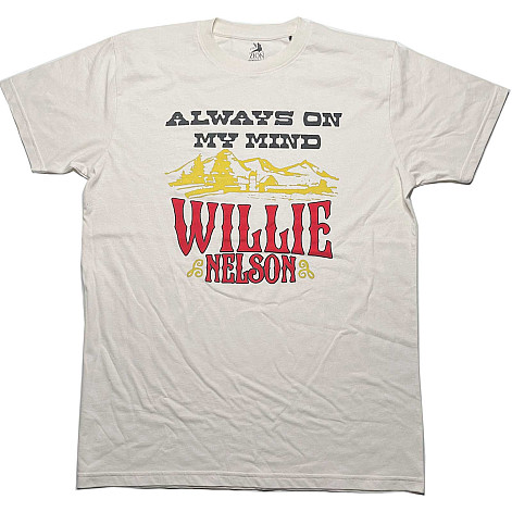 Willie Nelson t-shirt, Always On My Mind Natural, men´s