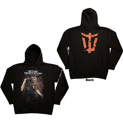 Within Temptation mikina, Bleed Out BP & Sleeve Print Black, men´s