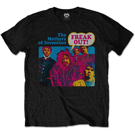 Frank Zappa t-shirt, Freak Out! Black, men´s