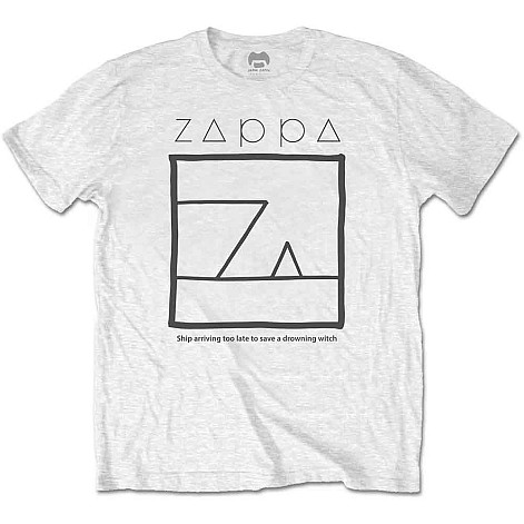 Frank Zappa t-shirt, Drowning Witch White, men´s