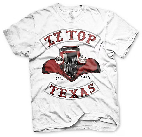 ZZ Top t-shirt, Texas 1969 White, men´s