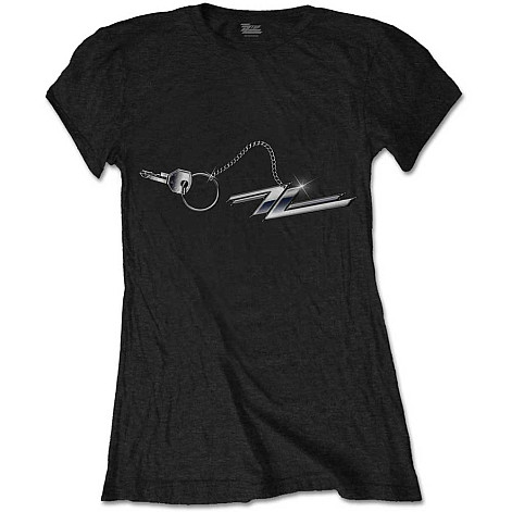 ZZ Top t-shirt, Hot Rod Keychain, ladies