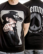 Motorhead t-shirt, Lemmy Pointing Photo, men´s