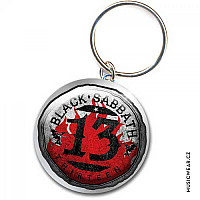 Black Sabbath keychain, 13 Flame Circle