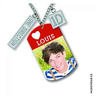 One Direction dog tag, Louis, ladies