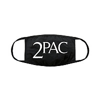 Tupac bavlněná face mask na ústa, Logo