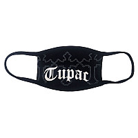 Tupac bavlněná face mask na ústa, Logo & Crosses