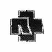 Rammstein nažehlovačka/patch 75 x 75 mm, Rammstein Logo