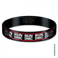 Run DMC silikonový bracelet, Logo