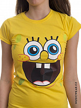 SpongeBob Squarepants t-shirt, Sponge Happy Face Girly, ladies