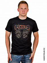 Pantera t-shirt, Watermarked Skulls, men´s