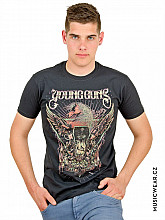 Young Guns t-shirt, Horses & Gun, men´s