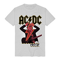 AC/DC t-shirt, PWRUP Angus Devil Grey, men´s