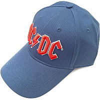 AC/DC snapback, Red Logo on Blue