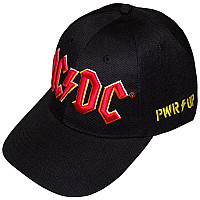 AC/DC snapback, PWR-UP & Logo Black, unisex