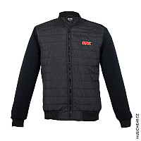 AC/DC prošívaná jacket, Classic Logo Black, men´s