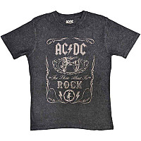 AC/DC t-shirt, Cannon Swig Dip-Dye Black, men´s