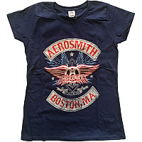 Aerosmith t-shirt, Boston Pride Navy Blue, ladies