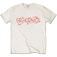 Aerosmith t-shirt, Classic Logo Natural, men´s