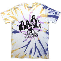 Aerosmith t-shirt, Photo Wings Dip Dye Wash Natural, men´s