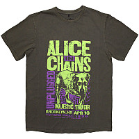 Alice in Chains t-shirt, Unplugged Dog Dip Dye Wash Grey, men´s