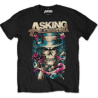 Asking Alexandria t-shirt, Hat Skull, men´s