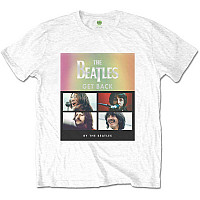 The Beatles t-shirt, Album Faces Gradient White, men´s