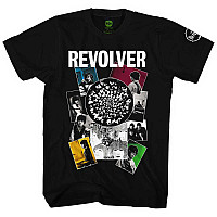 The Beatles t-shirt, Revolver Montage Black, men´s