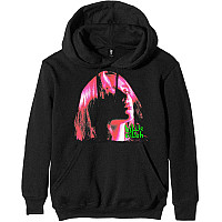 Billie Eilish mikina, Neon Shadow Pink Hoodie Black, men´s
