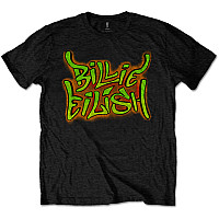 Billie Eilish t-shirt, Graffiti Black, kids