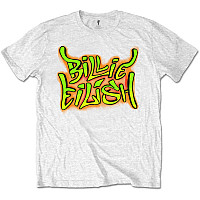 Billie Eilish t-shirt, Graffiti White, kids