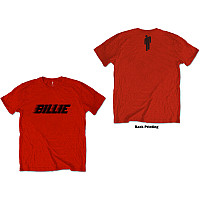 Billie Eilish t-shirt, Racer Logo & Blohsh Red BP, men´s