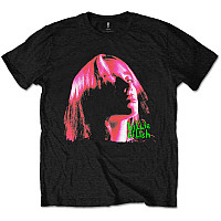 Billie Eilish t-shirt, Neon Shadow Pink Black, men´s