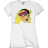 Blondie t-shirt, Punk Logo White, ladies