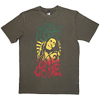 Bob Marley t-shirt, One Love Gradient Wash Green, men´s