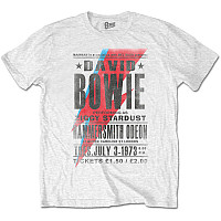 David Bowie t-shirt, Hammersmith Odeon White, men´s