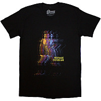 David Bowie t-shirt, Moonage Multi Davids Black, men´s