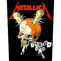 Metallica back patch CO+PES 30x27x36 cm, Damage Inc