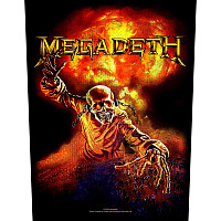 Megadeth back patch 30x27x36 cm, Nuclear