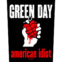 Green Day back patch CO+PES 30x27x36 cm, American Idiot