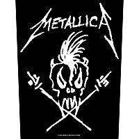 Metallica back patch CO+PES 30x27x36 cm, Scary Guy