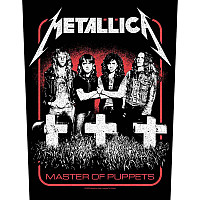 Metallica back patch CO+PES 30x27x36 cm, Master Of Puppets Band