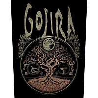 Gojira back patch 30x27x36 cm, Tree Of Life