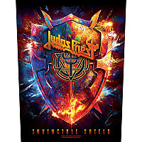 Judas Priest back patch CO+PES 30x27x36 cm, Invincible Shield