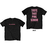 BlackPink t-shirt, Taste That BP Black, men´s